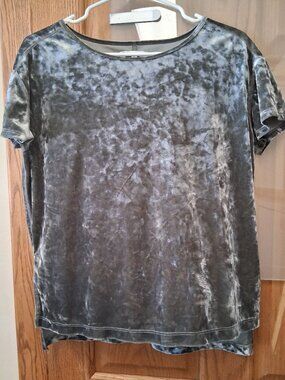 Rebecca Minkoff velvet short sleeve t